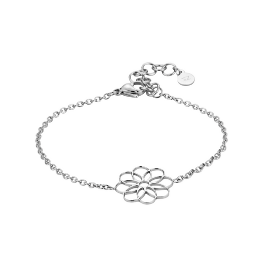 ZINK Women's Silver Stainless Steel Bracelet | ZFBR005S