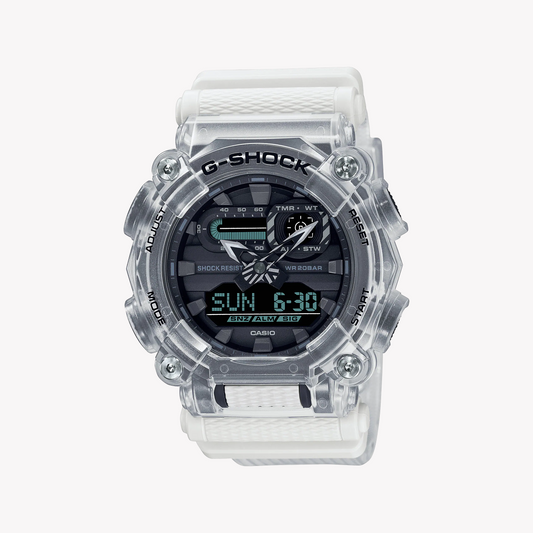 CASIO G-SHOCK GA-900SKL-7ADR - ADVENTUROUS STYLE UNLEASHED Men's Watch with White Resin Band and Digital Dial