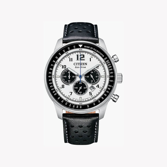CITIZEN CA4500-32A STRIKING TIMEPIECE - MODERN MEN'S CHRONOGRAPH WATCH