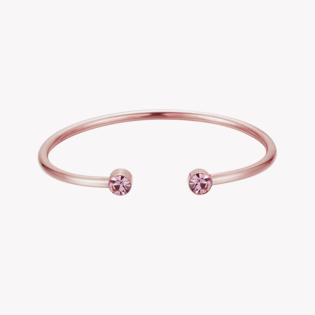 ZINK Women's Rose Gold Stainless Steel Bracelet | ZFBG001RGPN