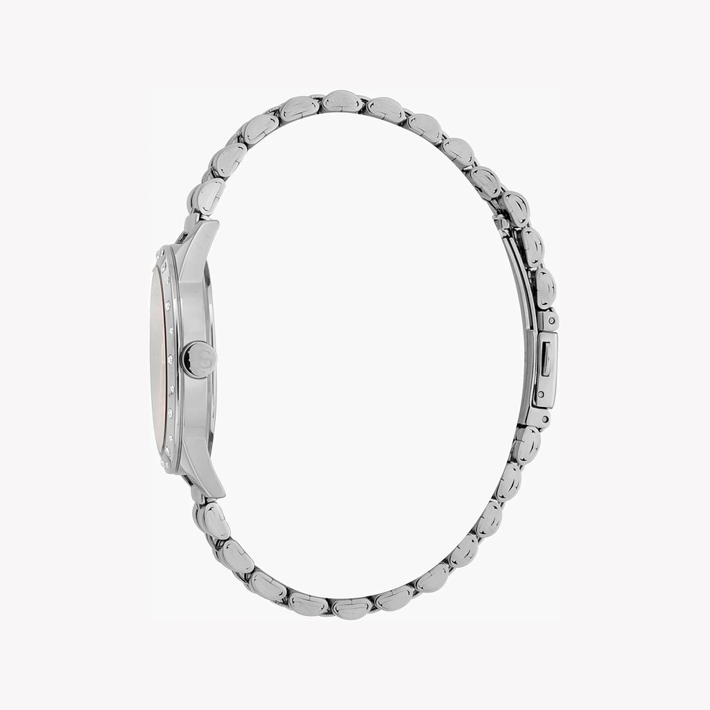 ESPRIT Women's Watch with Silver Stainless Steel Case and Silver Stainless Steel Band