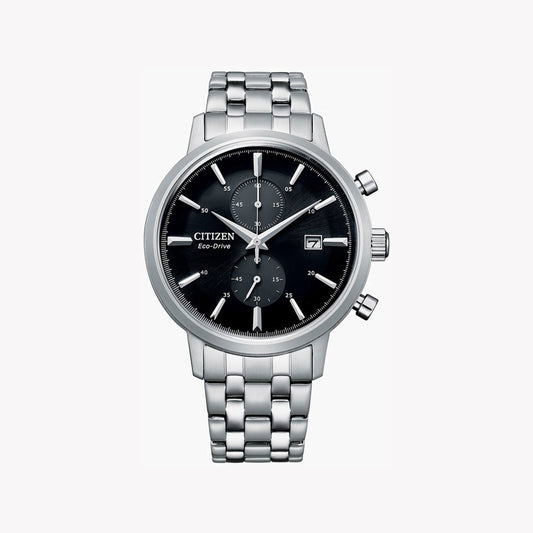 CITIZEN CA7060-88E DYNAMIC PRECISION - STYLISH MEN'S ECO-DRIVE CHRONOGRAPH WATCH