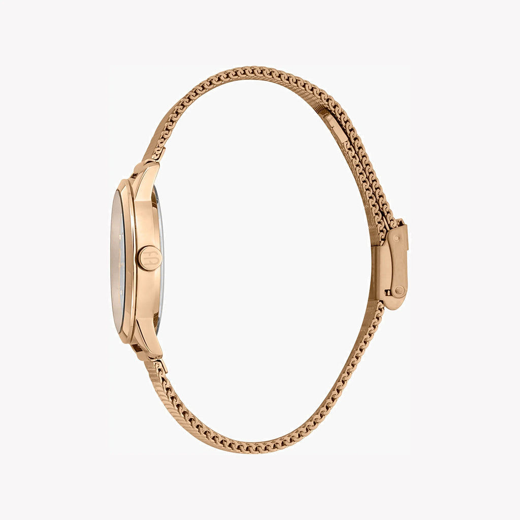 ESPRIT Women's Watch with Rose Gold Stainless Steel Case and Rose Gold Stainless Steel Band