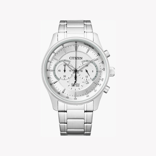 CITIZEN AN8190-51A - BOLD PRECISION MEN'S CHRONOGRAPH WATCH IN STUNNING SILVER