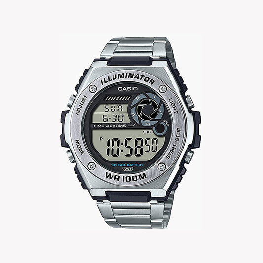 CASIO MWD-100HD-1AVDF SILVER SPORT - VERSATILE TIMEKEEPER FOR ACTIVE LIFESTYLES