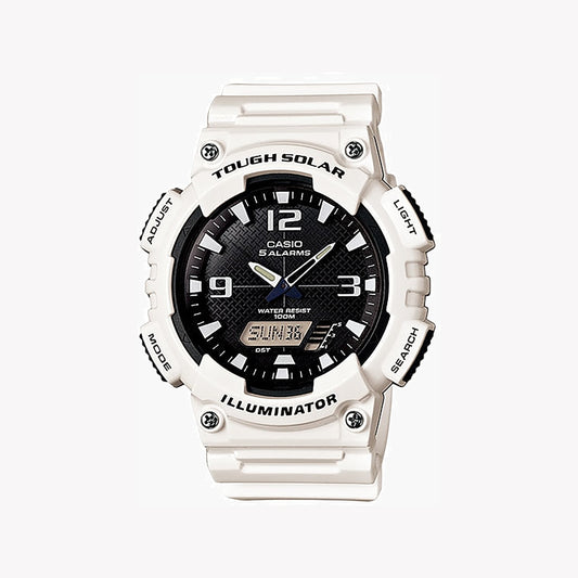 CASIO AQ-S810WC-7AVDF - CRAFTED FOR ADVENTURE - MEN'S SPORTY WHITE RESIN TIMEPIECE