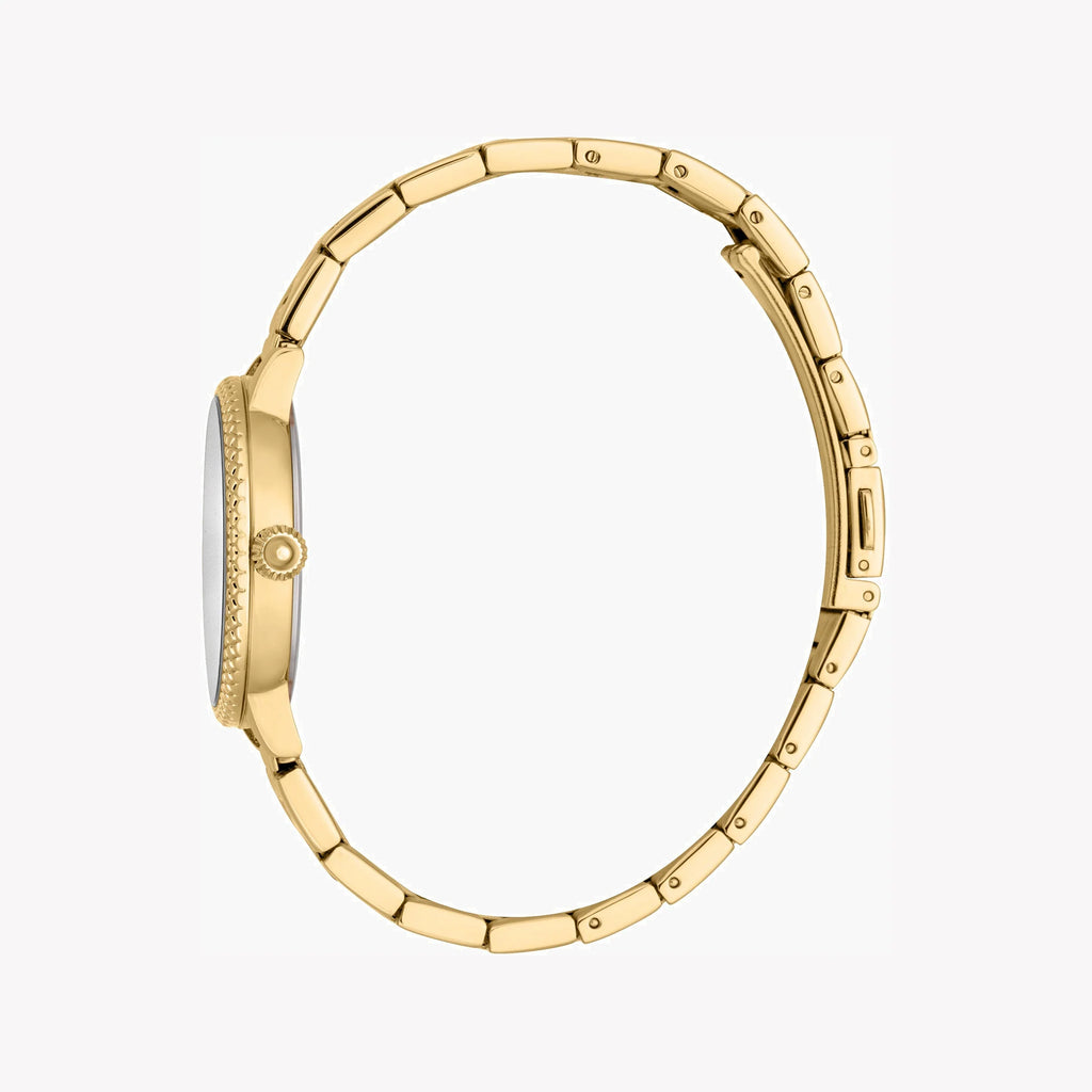 JUST CAVALLI Women's Watch with Gold Stainless Steel Case and Gold Stainless Steel Band