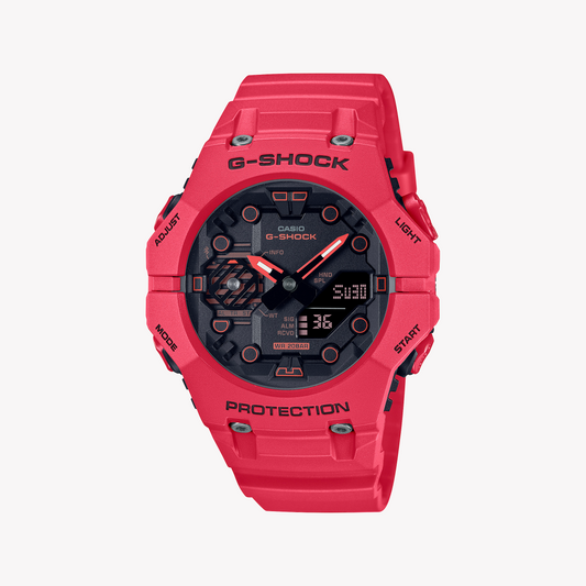 CASIO G-SHOCK GA-B001-4ADR ADVENTURE READY - BOLD PINK UNISEX WATCH with durable resin band and vibrant digital display