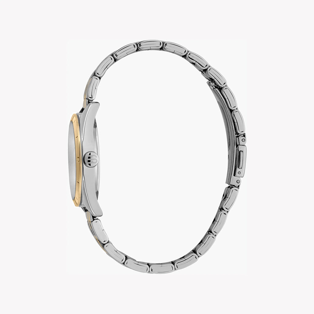 ESPRIT Women's Watch with Silver Stainless Steel Case and Silver & Gold Stainless Steel Band