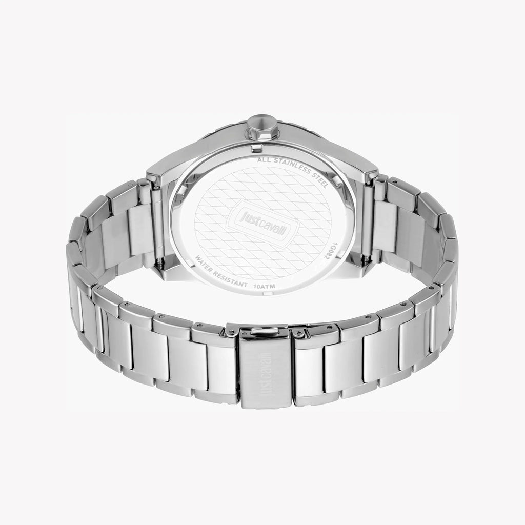 JUST CAVALLI JC1G082M0535 SILVER ELEGANCE - MEN'S STAINLESS STEEL TIMEPIECE