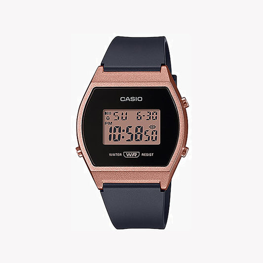 CASIO LW-204-1ADF ROSE GOLD ADVENTURE - ELEGANT WOMEN'S SPORT WATCH with Gray Resin Band
