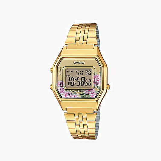 CASIO LA680WGA-4CDF SPORTY ELEGANCE - GOLDEN ADVENTURE-READY WOMEN'S WATCH