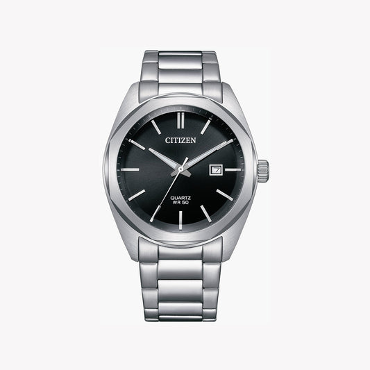 CITIZEN BI5110-54E REFINED PERFORMANCE - STYLISH MEN'S QUARTZ WATCH WITH STAINLESS STEEL BAND