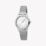ESPRIT Women's Watch with Silver Stainless Steel Case and Silver Stainless Steel Band