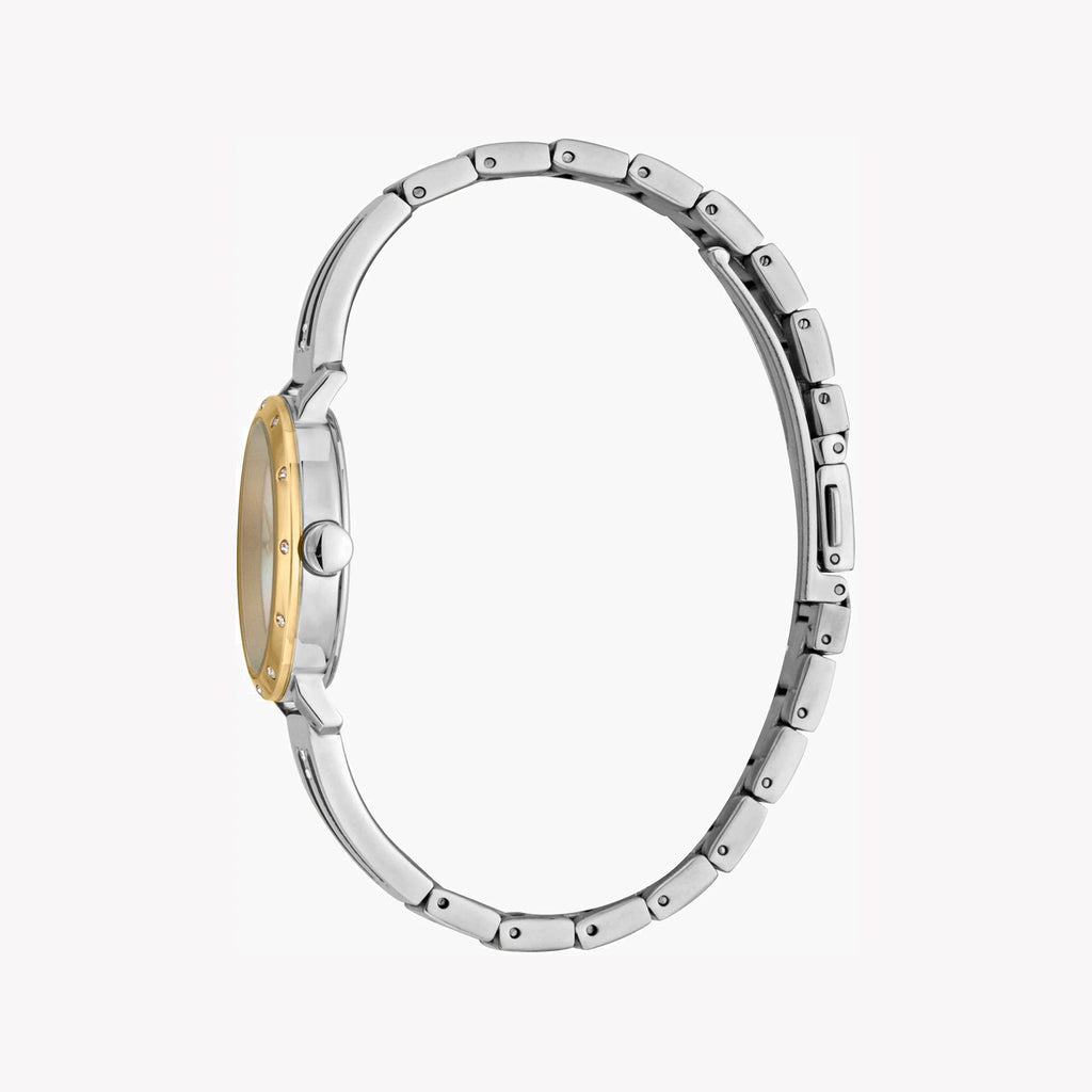 ESPRIT Women's Watch with Silver Stainless Steel Case and Silver Stainless Steel Band