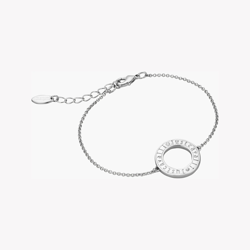 JUST CAVALLI Women's Watch with Silver Stainless Steel Case and Silver Stainless Steel Band