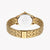 JUST CAVALLI Women's Watch with Gold Stainless Steel Case and Gold Stainless Steel Band