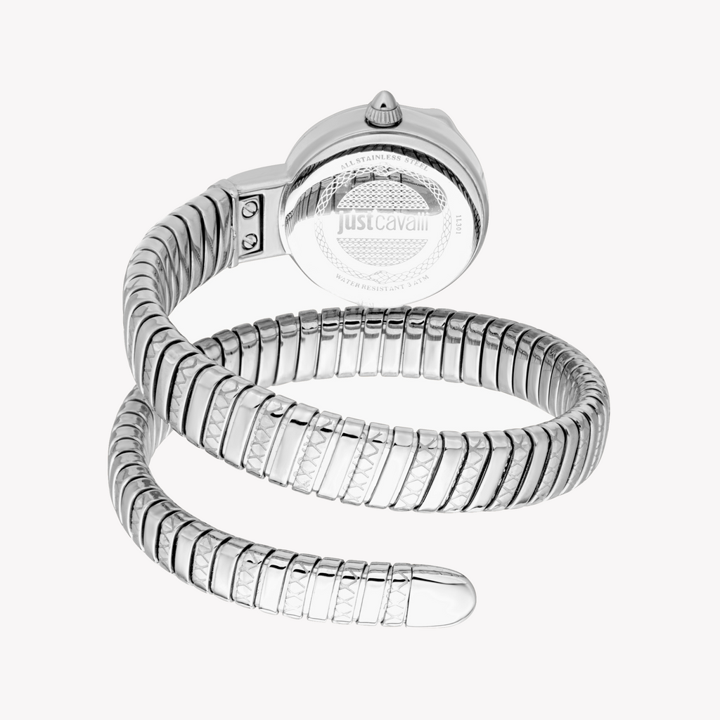 JUST CAVALLI JC1L301M0015 - STYLISH LIGHT BLUE DIAL WOMEN'S WATCH FOR BOLD ELEGANCE