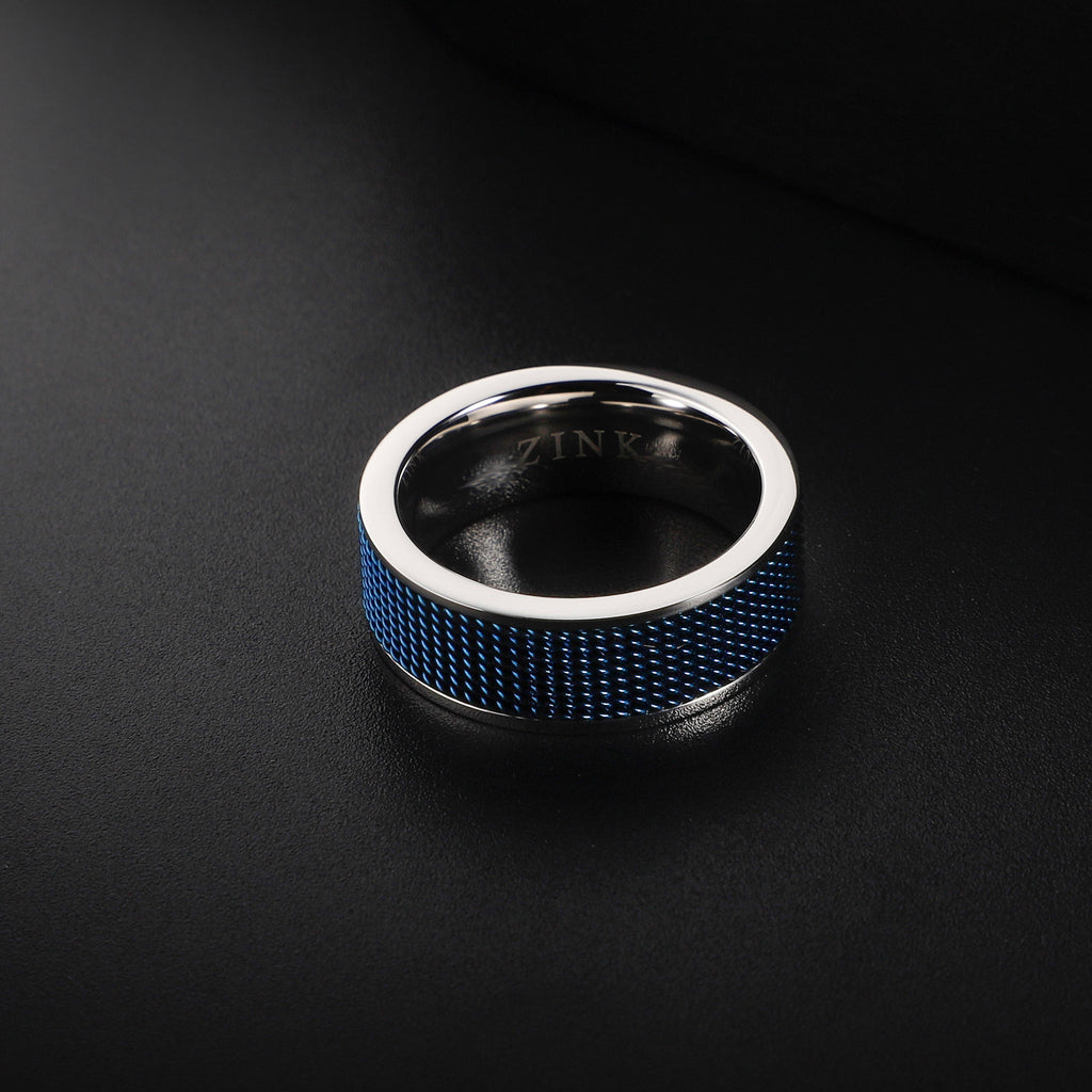 ZJRG036SBL-19 ZINK Men's Ring Outlet