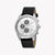 ESPRIT MEN'S CLASSIC TIMEPIECE - STYLISH BLACK LEATHER & SILVER DIAL