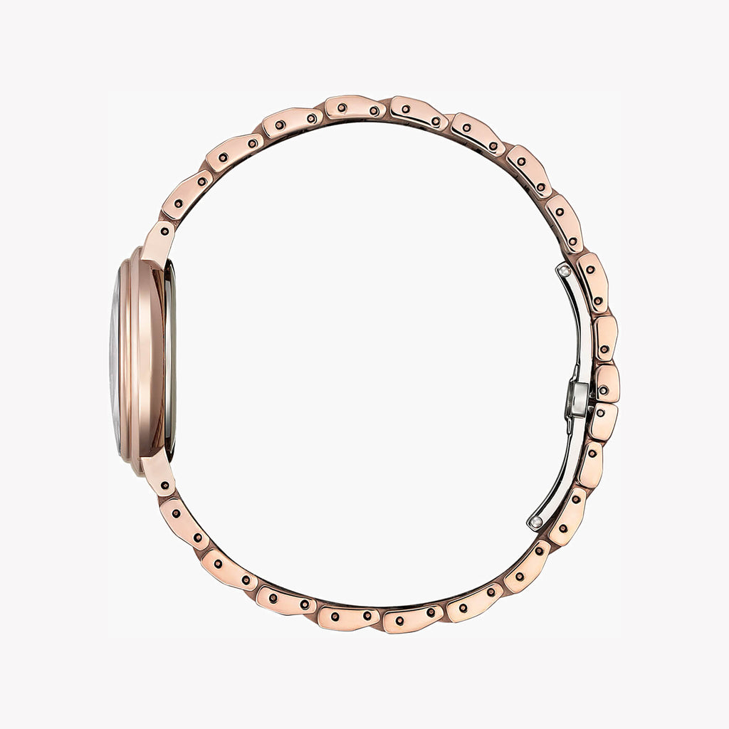 CITIZEN EM0912-84Y ROSE GOLD CHARMING TIMEPIECE - ELEGANCE MEETS FUNCTIONALITY