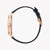 CITIZEN BH5003-00L - ROSEGOLD ELEGANCE: Men's Sophisticated Blue Dial Watch with Premium Calf Leather Band