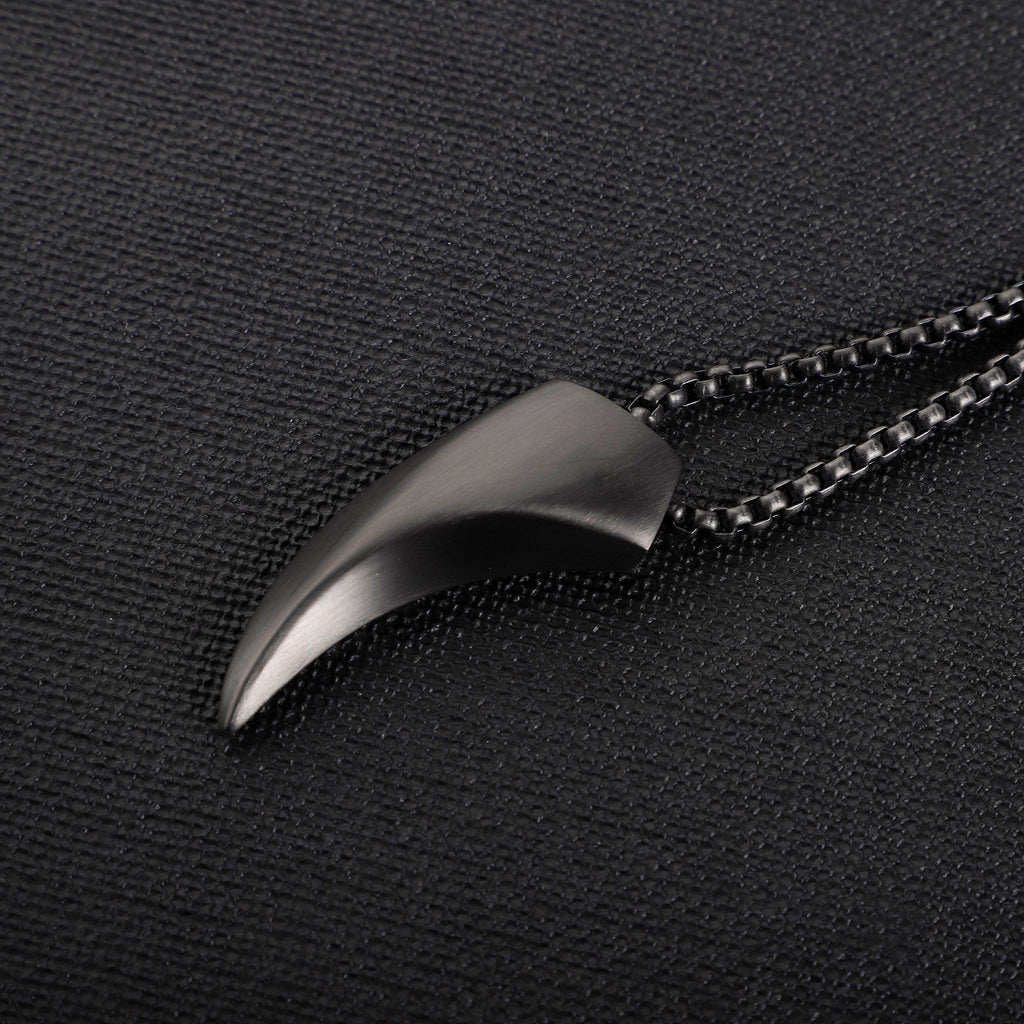 ZINK Men's Black Stainless Steel Necklace | ZJPD006SP-PG