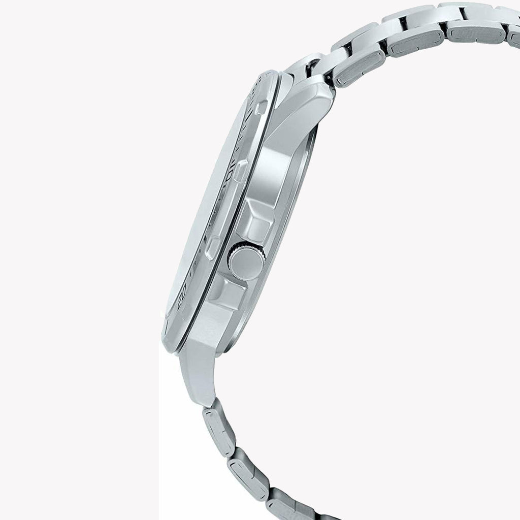 CASIO MTP-VD01D-7CVUDF SPORTY ELEGANCE - MEN'S STAINLESS STEEL WATCH WITH WHITE DIAL