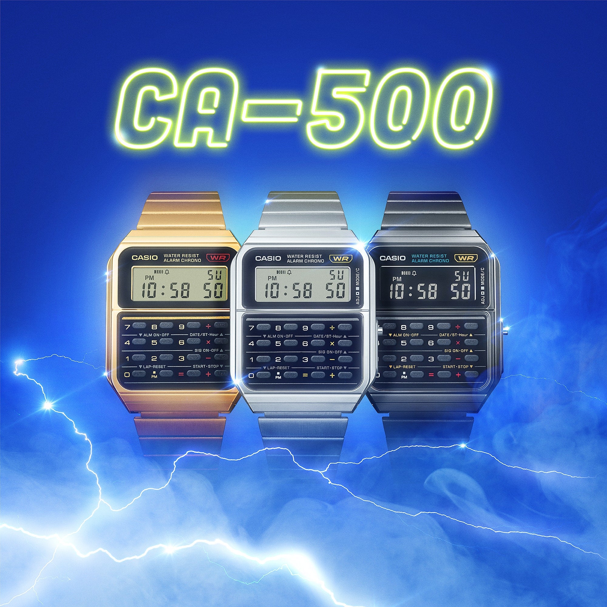 CASIO CA-500WEG-1ADF Unisex Watch