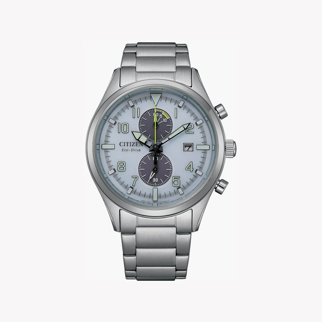 CITIZEN CA7028-81A ELEGANT POWER - MEN'S ECO-DRIVE CHRONOGRAPH WITH STAINLESS STEEL BRACELET