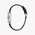 ESPRIT Women's Watch with Silver Stainless Steel Case and Black Leather Band