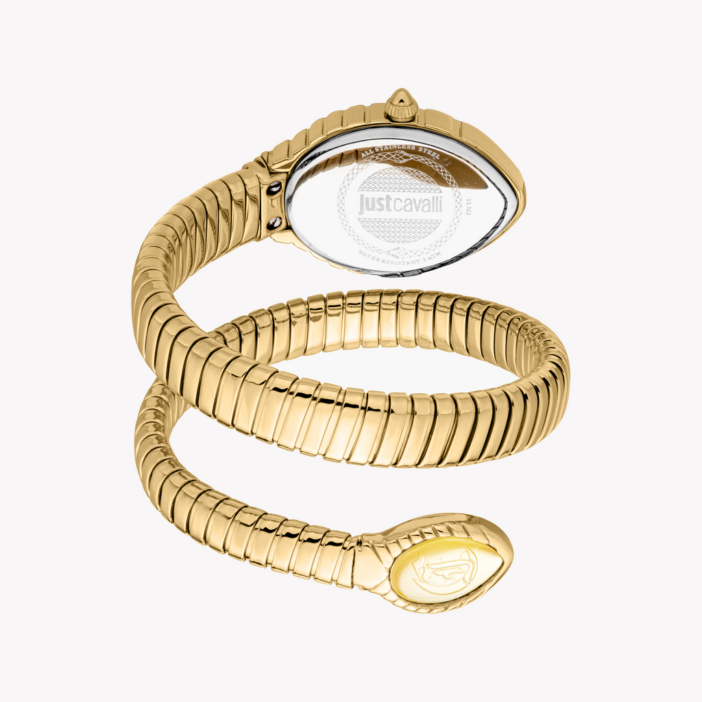 JUST CAVALLI JC1L322M0025 - GLAMOROUS GOLD WOMEN'S TIMEPIECE WITH QUARTZ PRECISION