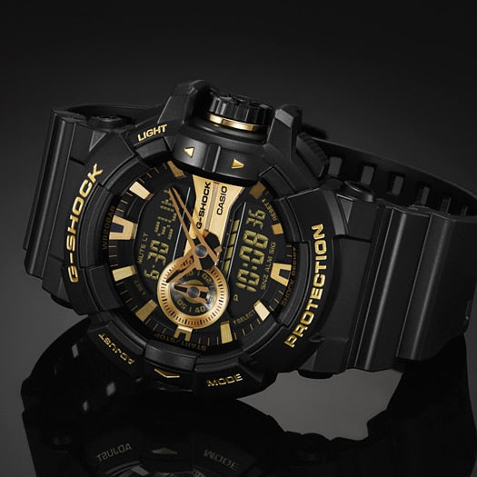 CASIO G-SHOCK GA-400GB-1A9 UNYIELDING STYLE - RUGGED ELEGANCE FOR THE MODERN ADVENTURER