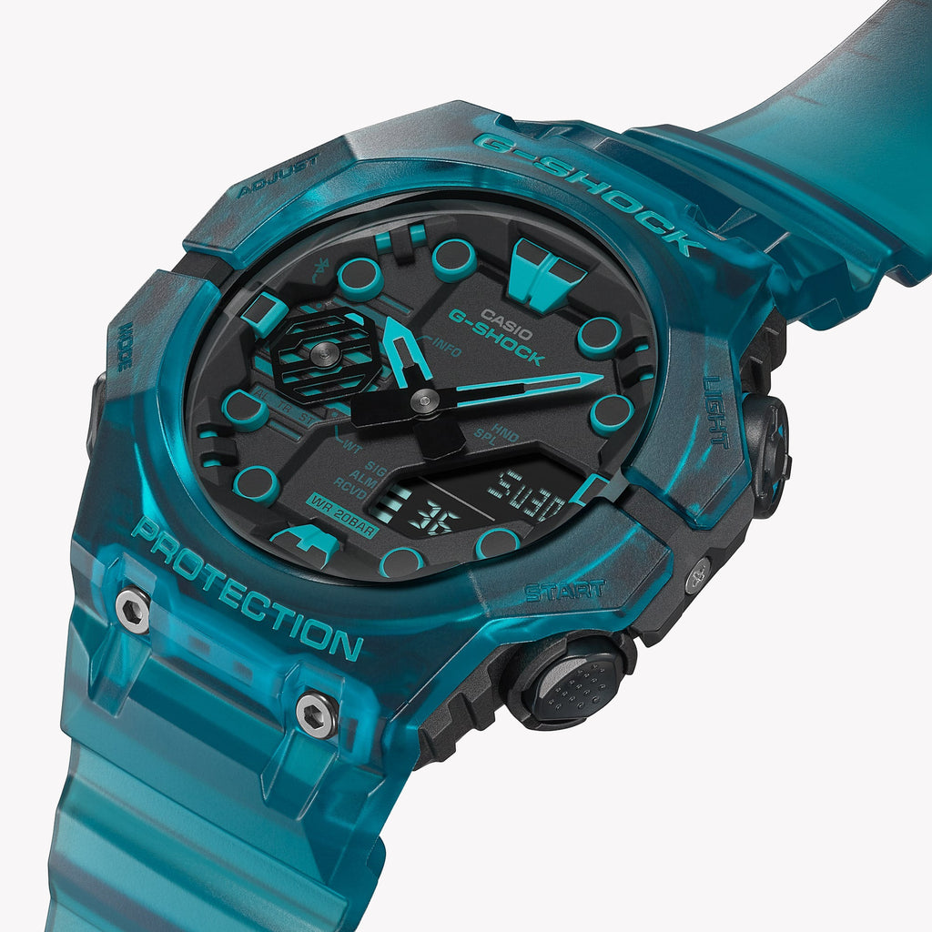 CASIO G-SHOCK GA-B001G-2ADR DYNAMIC ADVENTURER - MEN'S BLUE SMART WATCH WITH TOUGH DESIGN