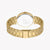 ESPRIT Women's Watch with Gold Stainless Steel Case and Gold Stainless Steel Band