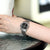 CASIO LTP-1314D-1AVDF - ELEGANT ADVENTURE UNISEX WATCH with silver stainless steel band and bold black dial