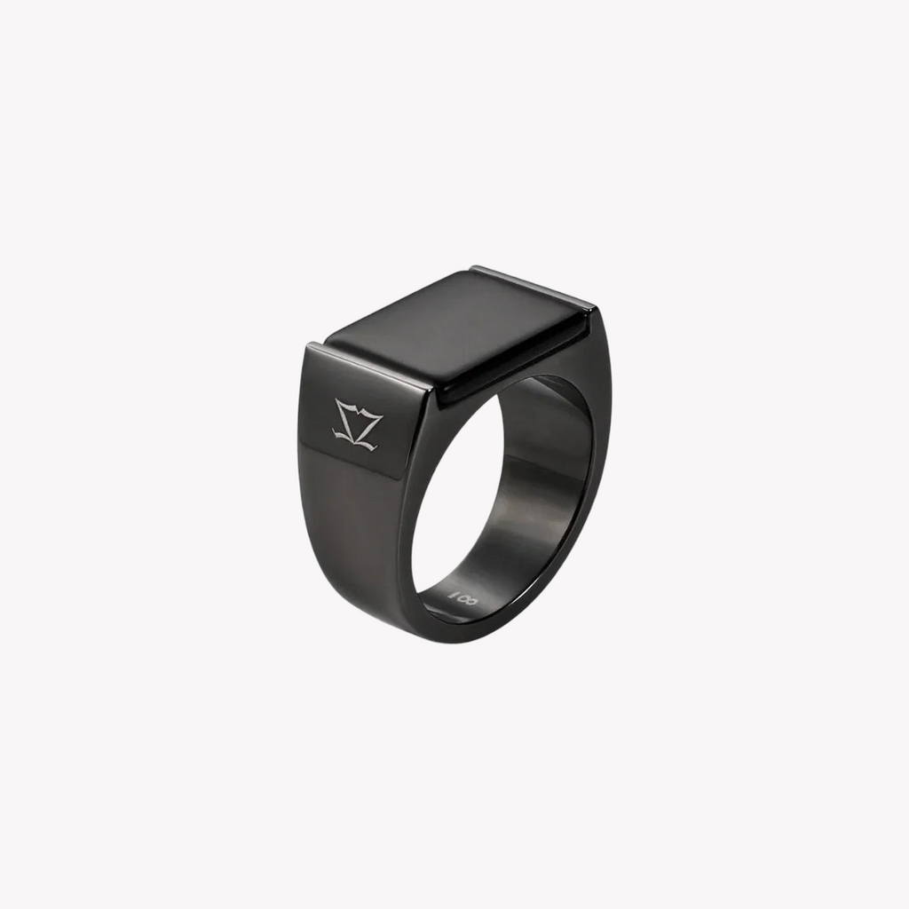 ZINK Men's Gun Stainless Steel Ring | ZJRG039GN