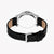 ESPRIT Women's Watch with Silver Stainless Steel Case and Black Leather Band
