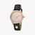 JUST CAVALLI Women's Watch with Silver Stainless Steel Case and Black Leather Band