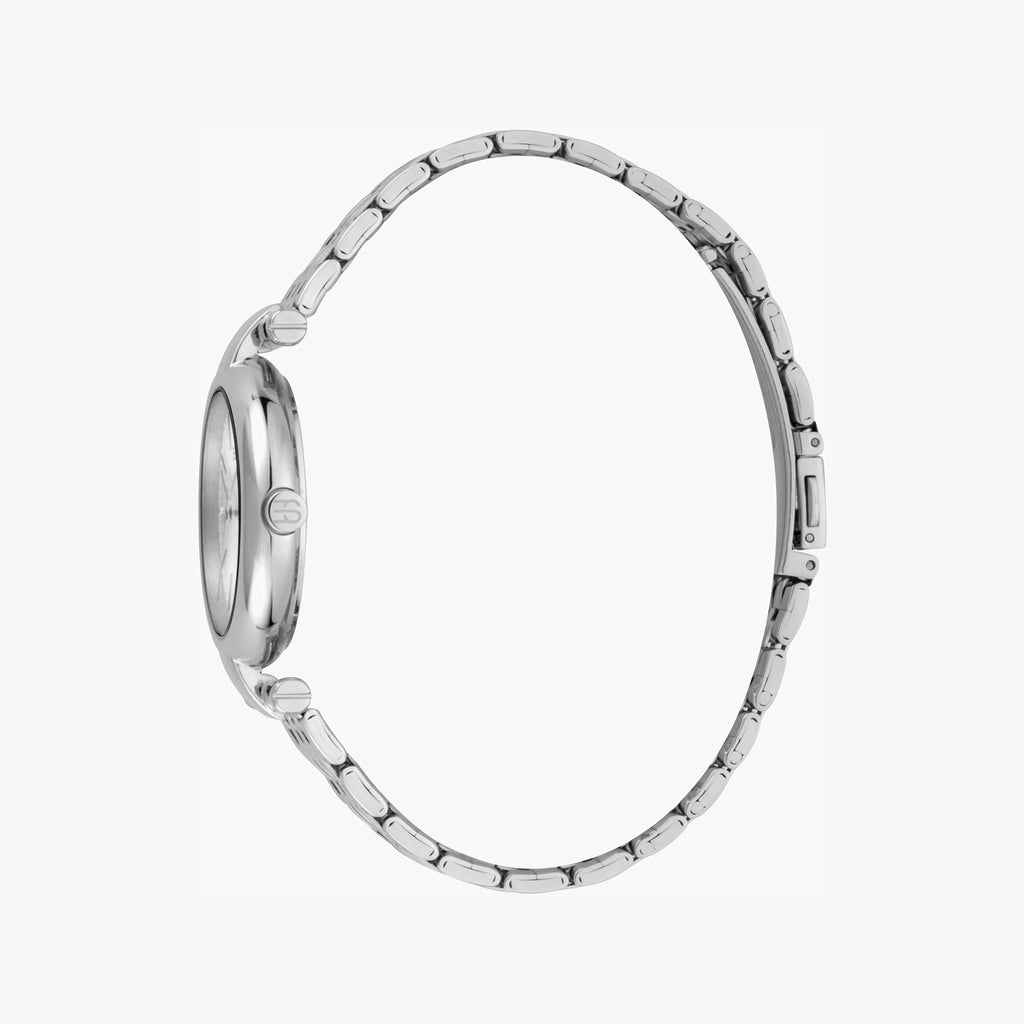 ESPRIT Women's Watch with Silver Stainless Steel Case and Silver Stainless Steel Band