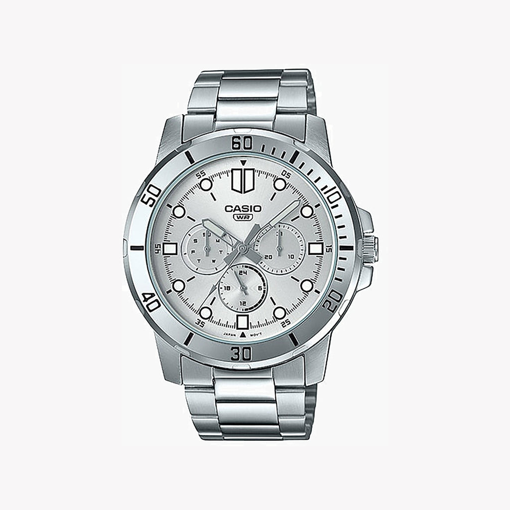 CASIO MTP-VD300D-7EUDF MEN'S ADVENTURE TIMEPIECE - SPORTY ELEGANCE & RELIABLE FUNCTIONALITY