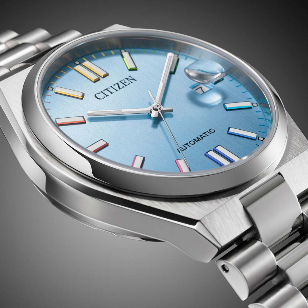CITIZEN NJ0151-53L - ELEGANT AUTOMATIC MEN'S TIMEPIECE WITH STUNNING BLUE DIAL & STAINLESS STEEL BRACELET