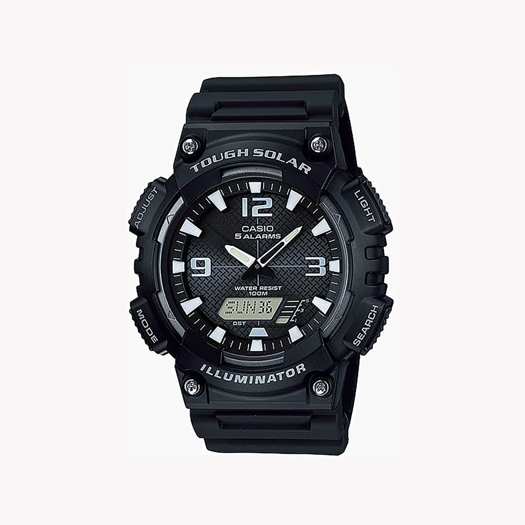 CASIO AQ-S810W-1AVDF ADVENTURE READY - SOLAR POWERED MEN'S SPORT WATCH WITH LED LIGHT