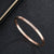 ZINK Women's Rose Gold Stainless Steel Bracelet | ZFBR002RGS