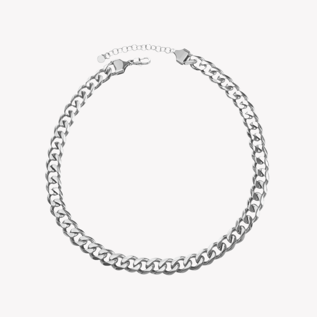 ZINK Women's Silver Stainless Steel Necklace | ZFNL009S