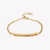 ZINK Women's Gold Stainless Steel Bracelet | ZFBR012G