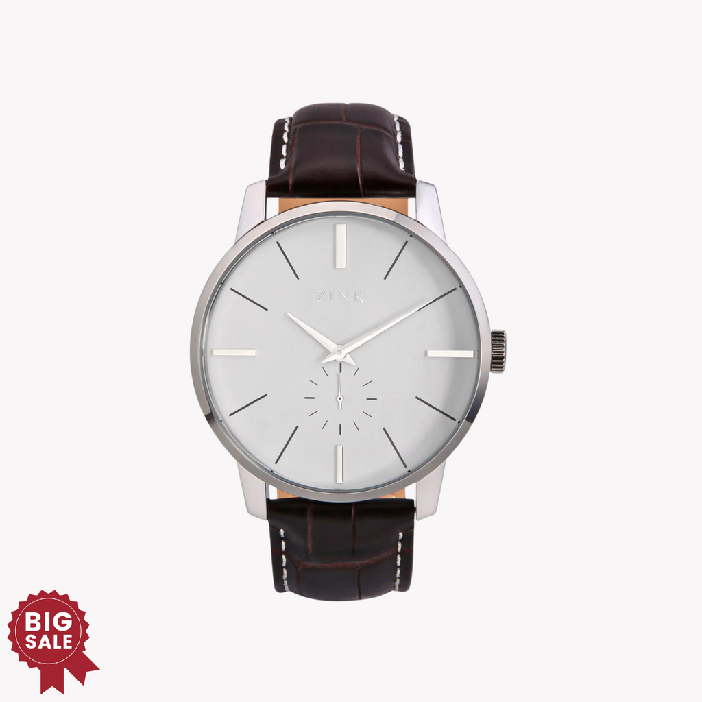 ZINK Men's Stainless Steel & Leather Watch | ZK126G5LS-11