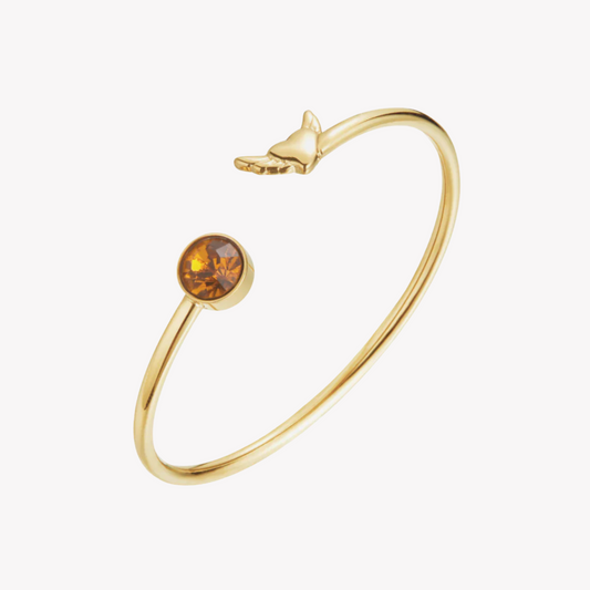 ZINK Women's Gold Stainless Steel Bracelet | ZFBG006GT