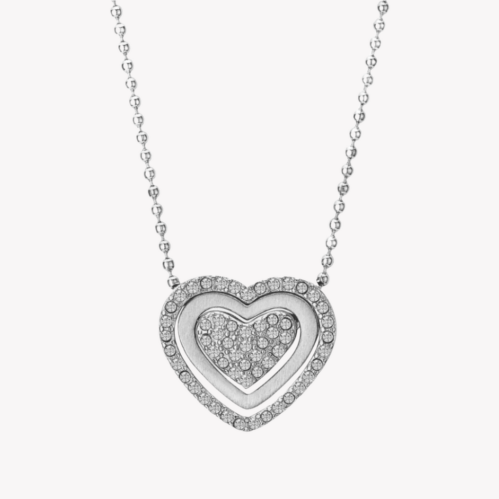 ZINK Women's Silver Stainless Steel Necklace | ZFNL006S