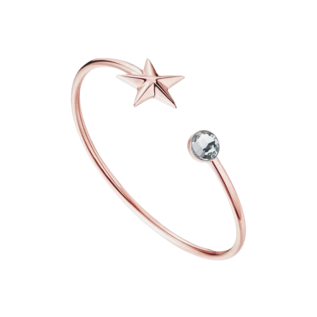 ZINK Women's Rose Gold Stainless Steel Bracelet | ZFBG002RGC